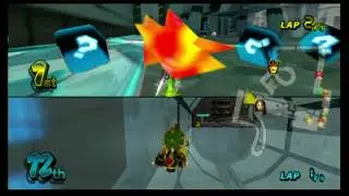 Mario Kart Wii CTGP Revolution: Bowser loses to Kim Possible in Mech Factory