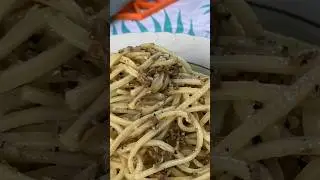 The harsh truth about truffle pasta ! #food #truffles