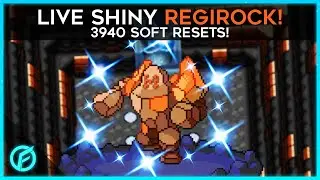 LIVE! SHINY Regirock After 3940 SRs! - Pokemon Platinum