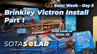 Brinkley 5th Wheel Victron Solar System Install - Solar Week Day 5