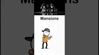 Why Billionaires Buy Mansions 🏰💰 #finance #motivation #shorts  #animation #money #realestate