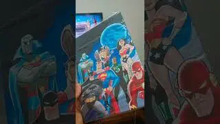 NOVA DECORA&Ccedil;&Atilde;O DO SETUP GAMER NERD quarto liga da justi&ccedil;a #setupgamer #setup #setupnerd