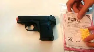 P328 Mini Stealth Spring Airsoft Pistol 160 FPS Overview