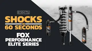 Амортизаторы за 60 секунд - FOX Performance Elite Series