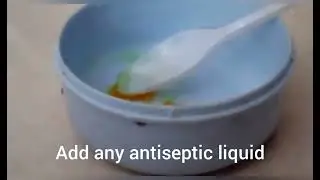 Homemade Sanitizer without rubbing alcohol using only 2 ingredients