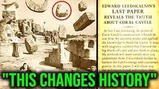 Edward Leedskalnin's Last Paper Reveals the Truth About Coral Castle
