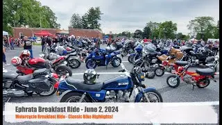 Classic Motorcycle Highlights - Ephrata Breakfast Ride 6/2/2024