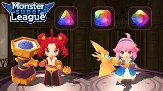 How to gem Mini Tina & Mini Seira! | Monster Review | Monster Super League