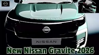 Nissan Gravite 2026 is a Renault-Based Minivan. Will join Tekton and a New SUV in India Through 2027