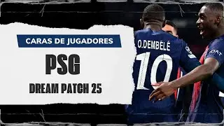 CARAS JUGADORES PSG || DREAM PACHT 25 || PES 21 🔥🔥