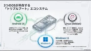 スマホでWindows 11は実用的か？3つのOSが動く「NexPhone」のスペックと仕組みを徹底解剖