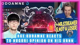 RGE Odoamne Reacts To Nuguri Opinion On His Ornn
