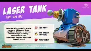 Boom Beach: Frontlines - Laser Tank Introduction **New Sneak Peek**
