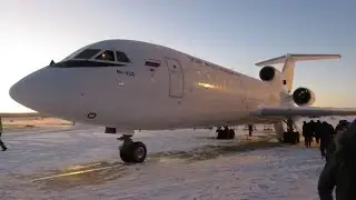 KrasAvia Yak-42D - Flight from Krasnoyarsk Yemelyanovo (KJA) to Omsk Tsentralny (OMS), Russia