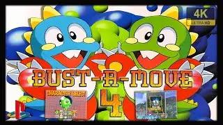 Bust-A-Move 4 | 4K60ᶠᵖˢ | Longplay (PlayStation 1)