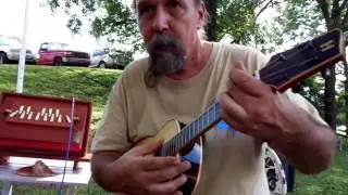 Thom Pallozola Hurdygurdy (shruti box) meditation Ukulele