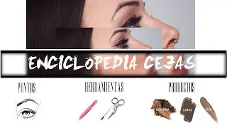 CEJAS//ENCICLOPEDIA\\ depilación, tipos de cejas, maquillaje.
