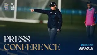 Press Conference | Amy Merricks | Birmingham City Women v Nottingham Forest