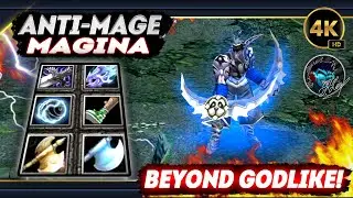 DotA ANTI-MAGE - MAGINA , ОЧЕНЬ ТЯЖЕЛОЕ НАЧАЛО! *4K HD* BEYOND GODLIKE!🔥