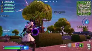 Play Fortnite use The Ageless Champion's Shockwave Hammer Bounce