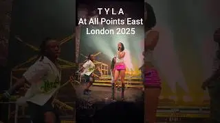 🎶 Tyla performing Jump live at All Points East London 2025 🔥 #TylaLive