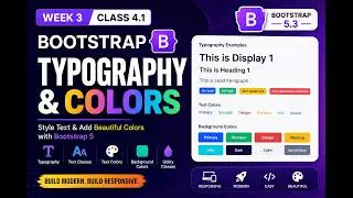 Bootstrap Text & Color Utilities | Master Typography in Bootstrap 5