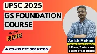 UPSC 2025 | GS Foundation Course for UPSC 2025 | Clear UPSC in 1 year