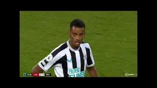 Alexander Isak Debut vs Liverpool | 31/08/2022