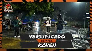 KOVEN VS VERSIFICADO [8vos - Batalla de Freestyle] - LA LIGA DEL BARRIO 🎤🐓