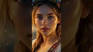 Ancient Slavic Woman & Healing Music 432 Hz 🌿✨