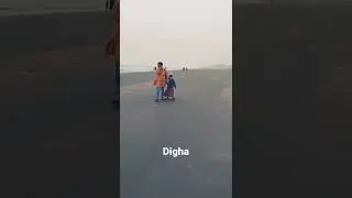 Digha Tour small Sand Walking at Mohona Beach....