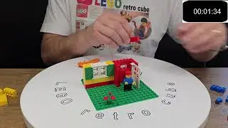 Lego 544 1 c5 House box inside assembly  is slightly different