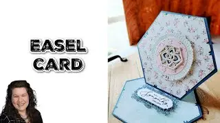 EASEL CARD with Daisy Mae Designs and I'm playing my piano! 🎹