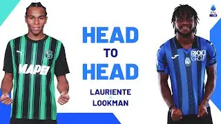 Dribbling and speed at the Mapei Stadium | Lauriente vs Lookman | Head To Head | Serie A 2023/23