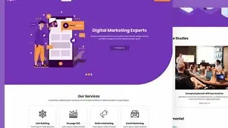Creative Website Using HTML CSS || WebeeThemePro || Free Template || Source Code Soon || #website