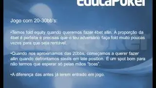 Jogo Multistack e jogo em MTT's por Catarina Santos - EducaPoker.pt