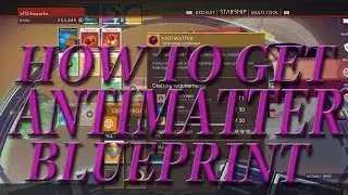 ANTIMATTER BLUEPRINT - No mans sky (How to get)