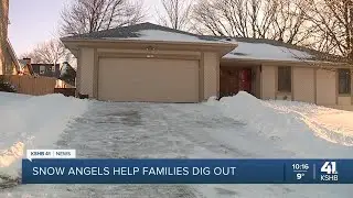 Kansas City 'Snow Angels' shovel driveways for those with low mobility