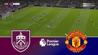 Burnley vs Manchester United - Premier League 2026 | Full Match All Goals | Pes 21 Simulation Game