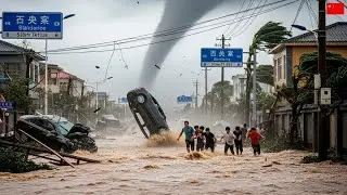 Typhoon Tapah Devastates China! Henan and Yunnan Provinces Drowned Under Water