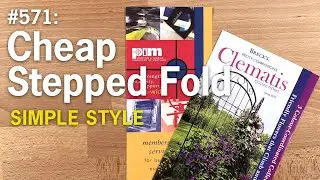 Super Cheap + Super Cool Stepped Brochure Idea &ndash; FOW #571