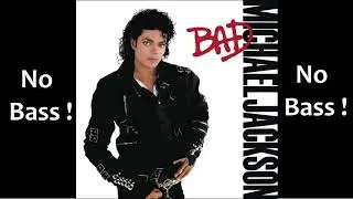 Bad ► Michael Jackson ◄🎸► No Bass Guitar ◄🟢 Clic 👍🟢