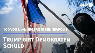 Trump gibt Demokraten Schuld am Tod von US-B&uuml;rgern in Minneapolis | AFP