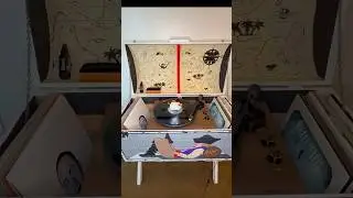 Turning an Old Chest into a Custom Vinyl Record Player Setup. Full video on my YouTube channel.#art