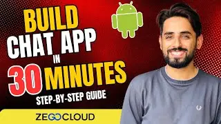 Build a FULL Chat App in 30 Minutes with Android Kotlin | Zegocloud