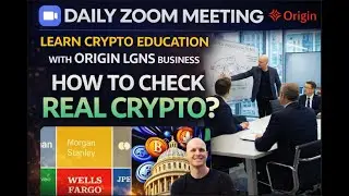 Crypto Education  Portfolio management with Origin Lgns I Live Bussiness Presentation I ORIGIN WORLD