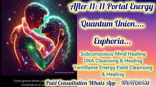 DM & DF Current Energy After 11:11 Portal Quantum Union Euphoria  #twinflame,#dm,#df,#currentenergy,