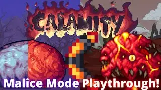 This Weapon Breaks Pre-Hardmode... Terraria Calamity Mod True Malice Mode Playthrough #2