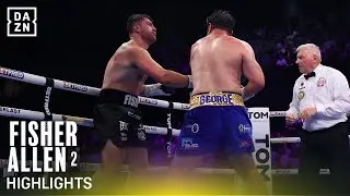 MASSIVE KO! Johnny Fisher vs. Dave Allen 2 Fight Highlights