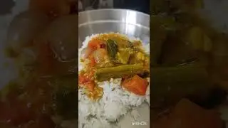 Lunch menu#15 #sambar #kovakkaifry #avarakkai #broadbeansrecipe #trending #diml #shorts #tamil